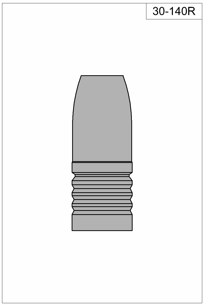 Filled view of bullet 30-140R