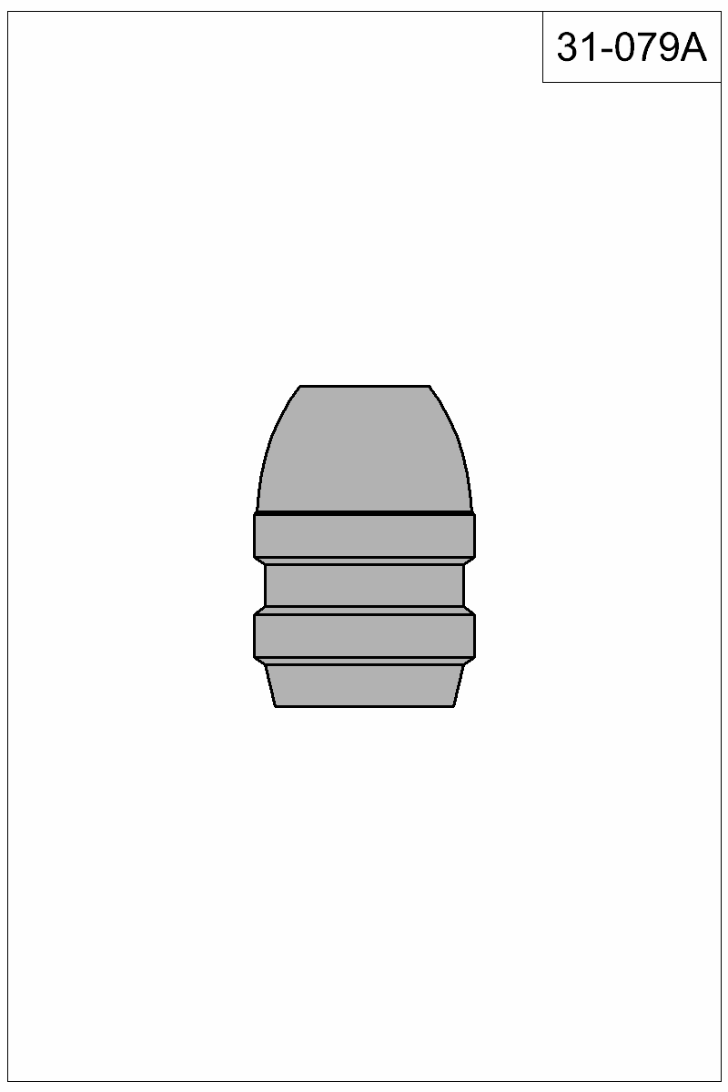 Filled view of bullet 31-079A