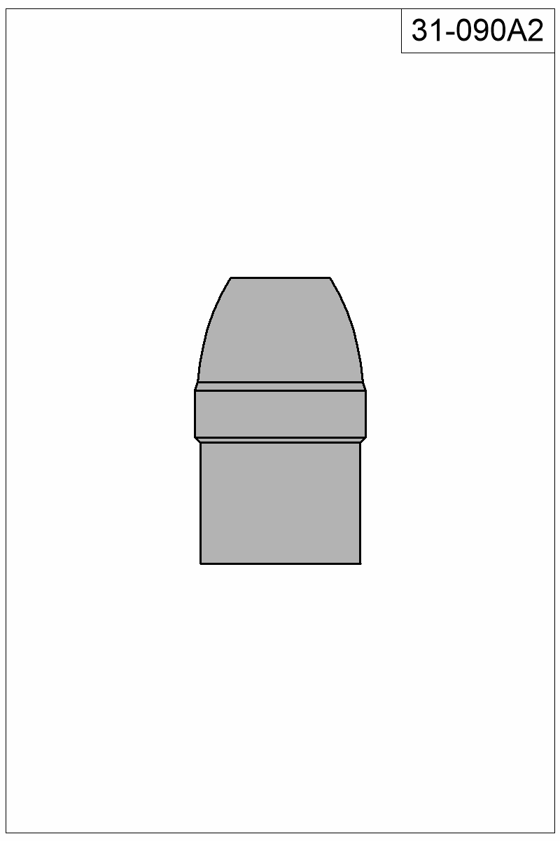 Filled view of bullet 31-090A2