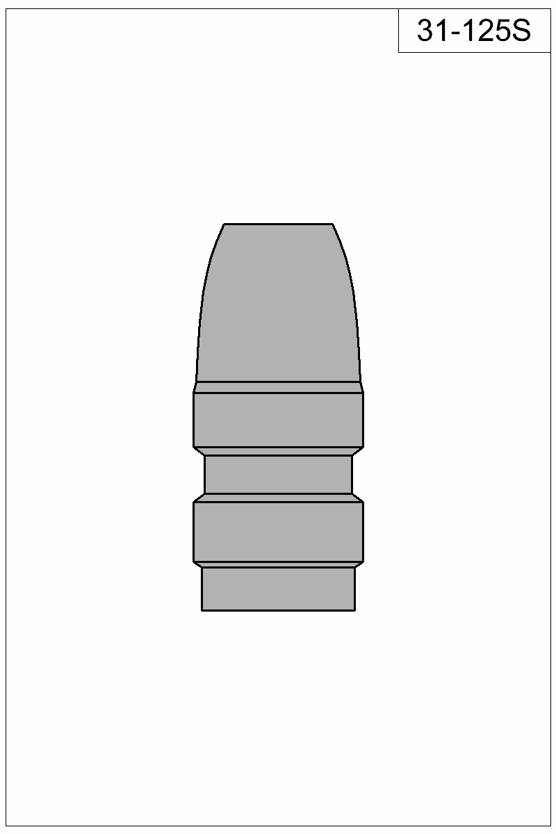 Filled view of bullet 31-125S