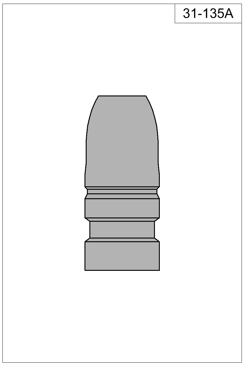 Filled view of bullet 31-135A