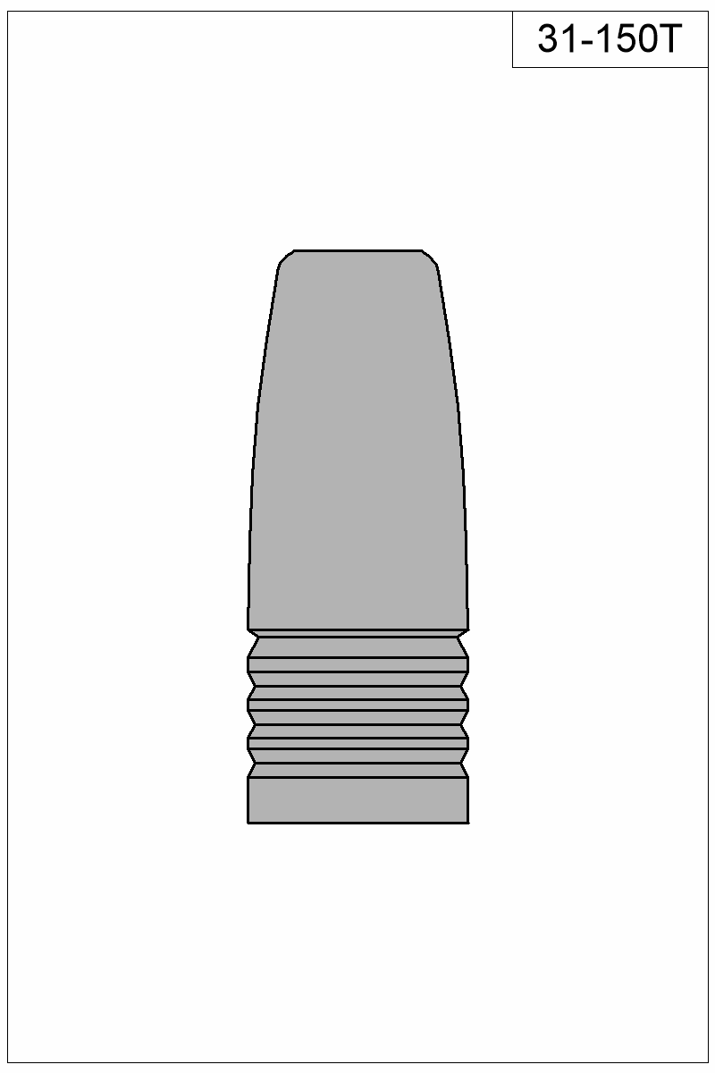 Filled view of bullet 31-150T