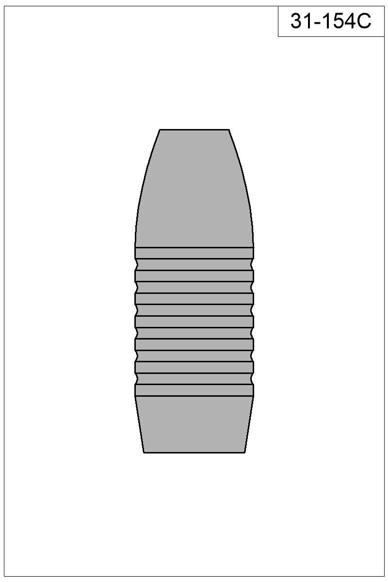 Filled view of bullet 31-154C