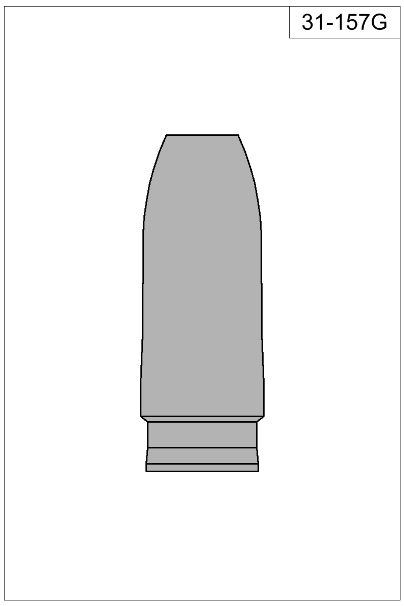 Filled view of bullet 31-157G