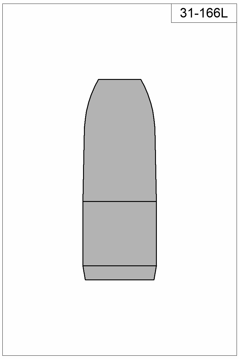 Filled view of bullet 31-166L