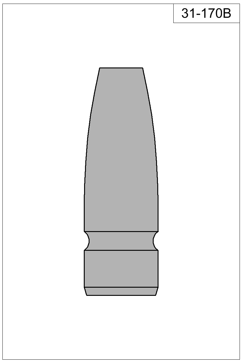 Filled view of bullet 31-170B