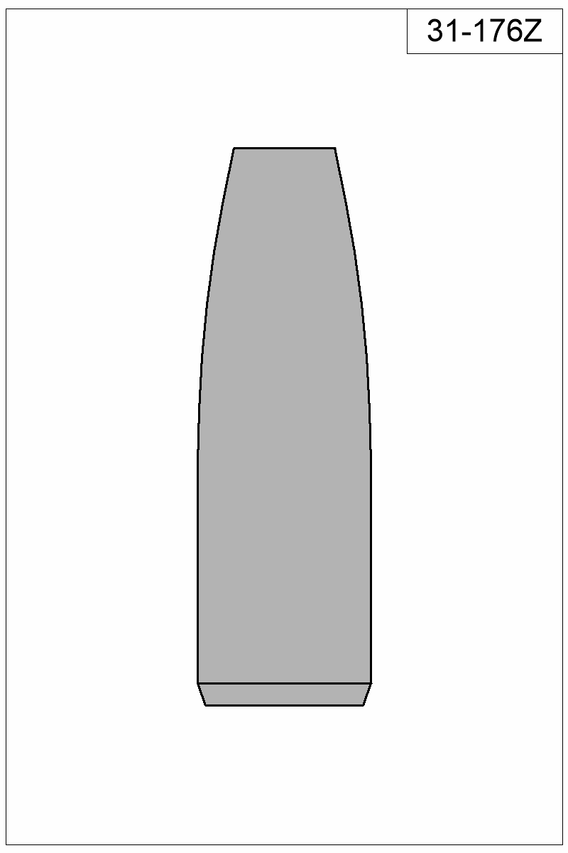 Filled view of bullet 31-176Z