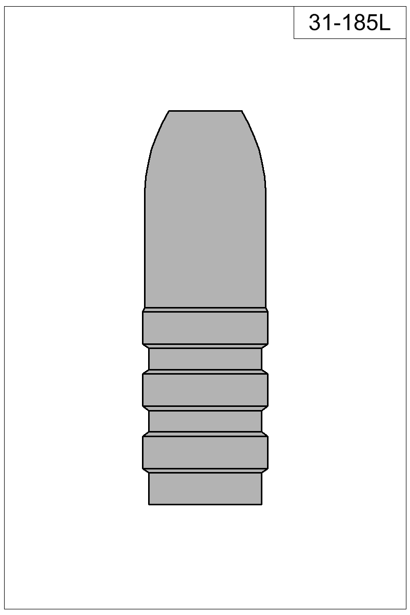 Filled view of bullet 31-185L