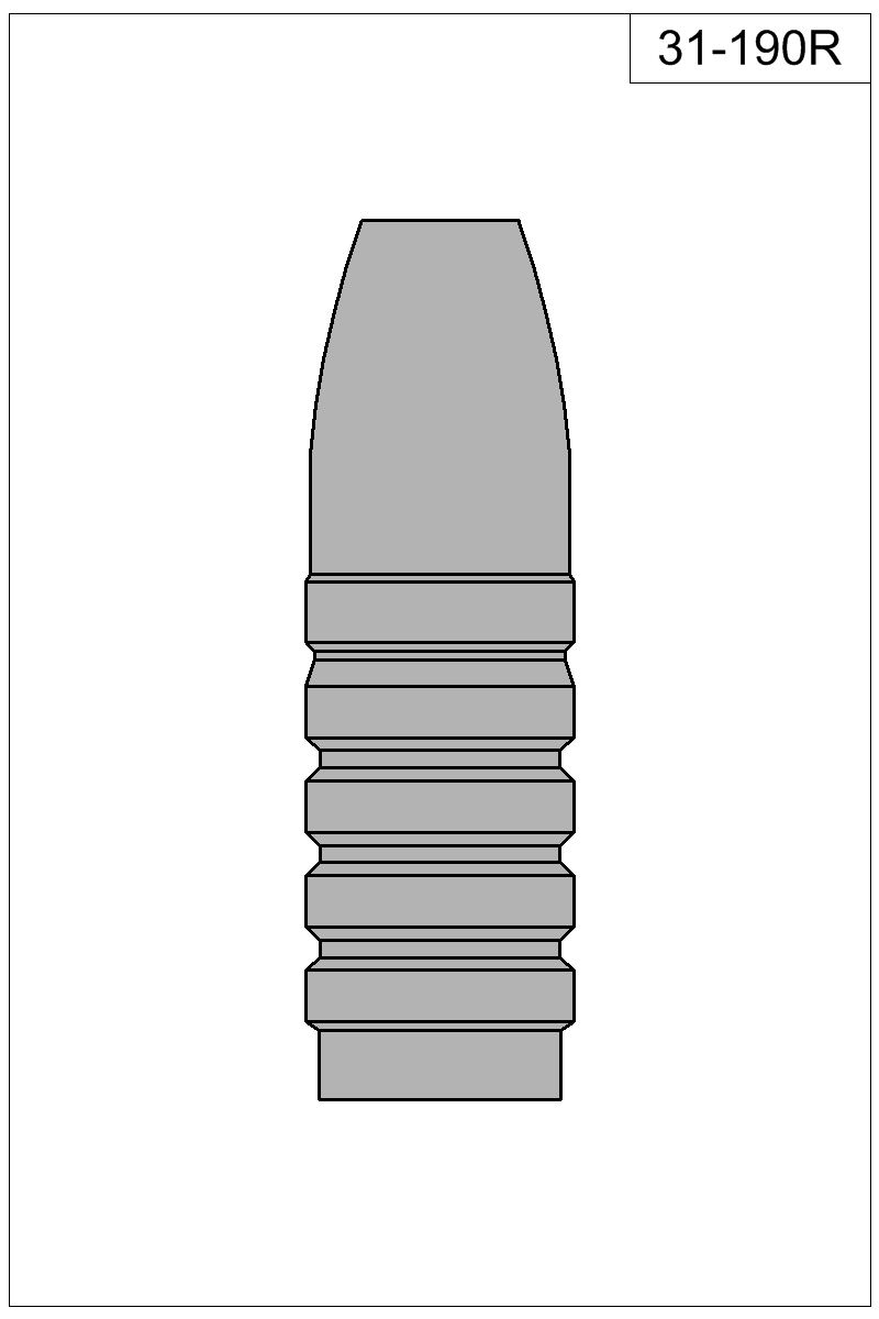 Filled view of bullet 31-190R