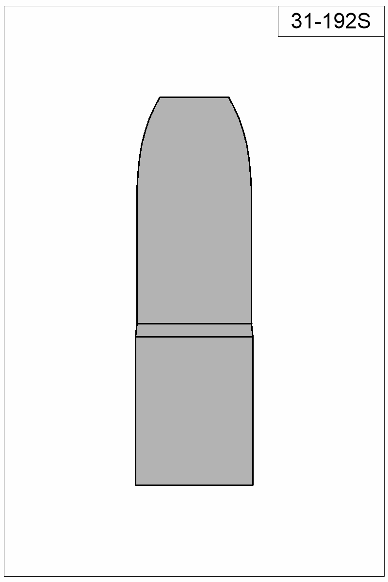 Filled view of bullet 31-192S