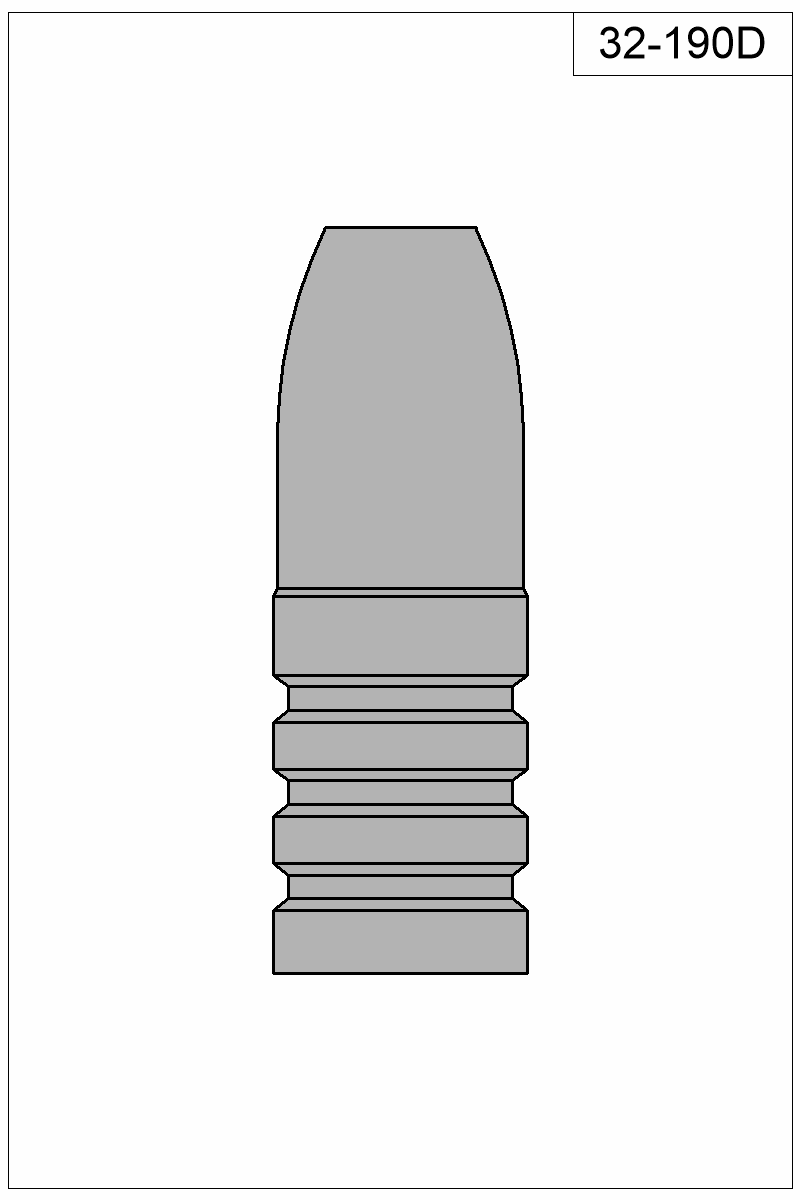 Filled view of bullet 32-190D