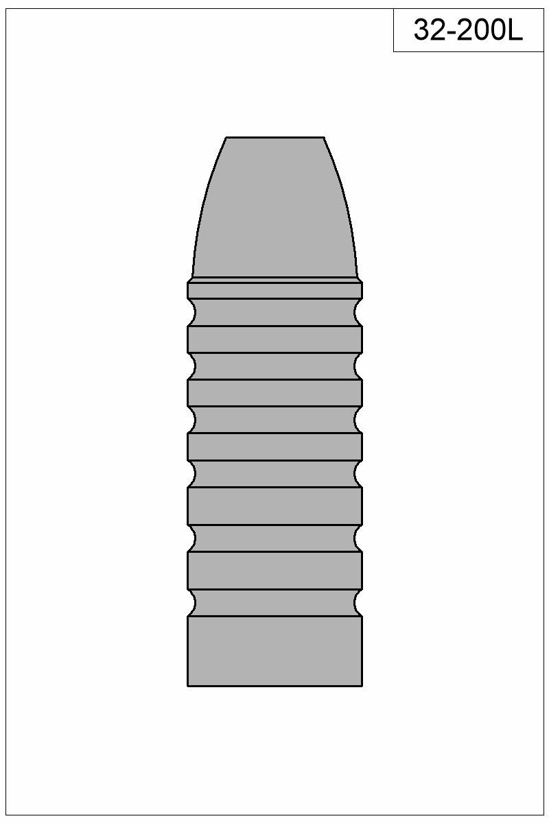 Filled view of bullet 32-200L