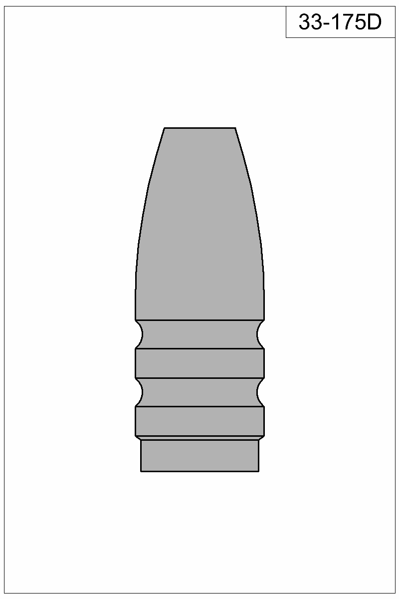 Filled view of bullet 33-175D