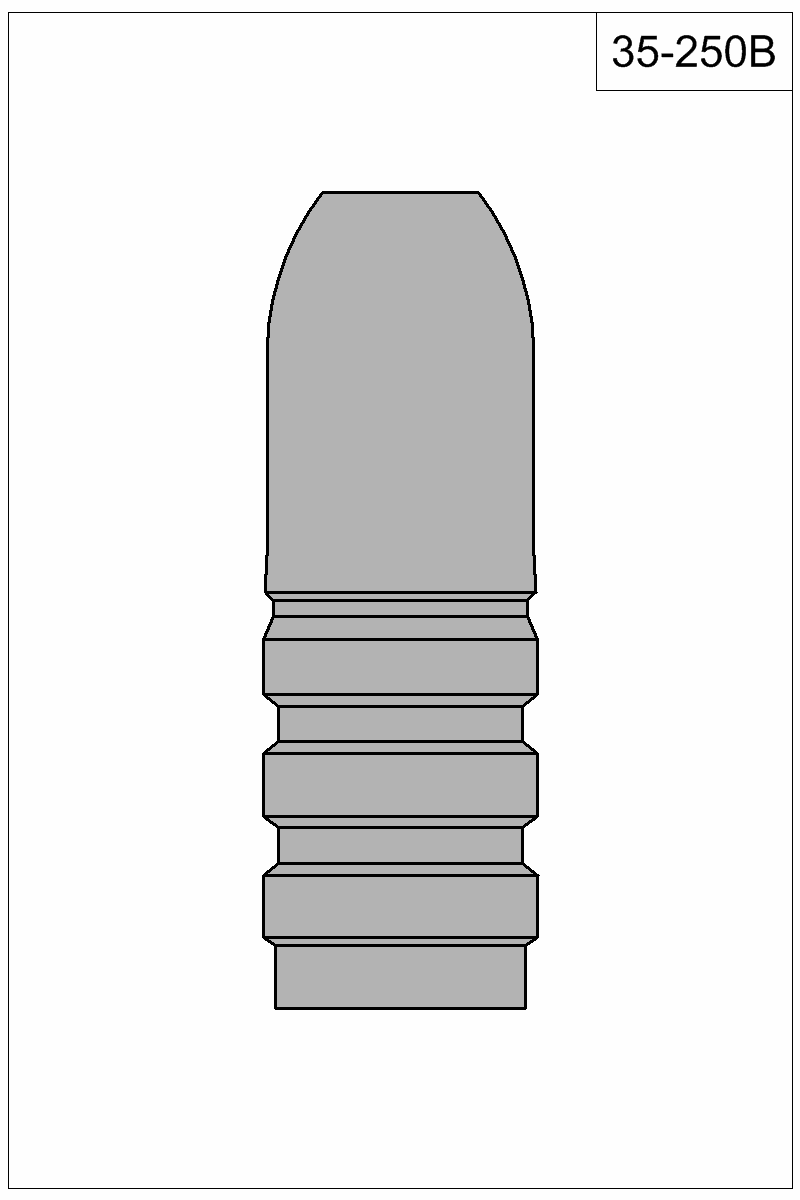 Filled view of bullet 35-250B