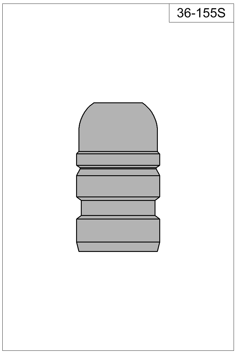 Filled view of bullet 36-155S