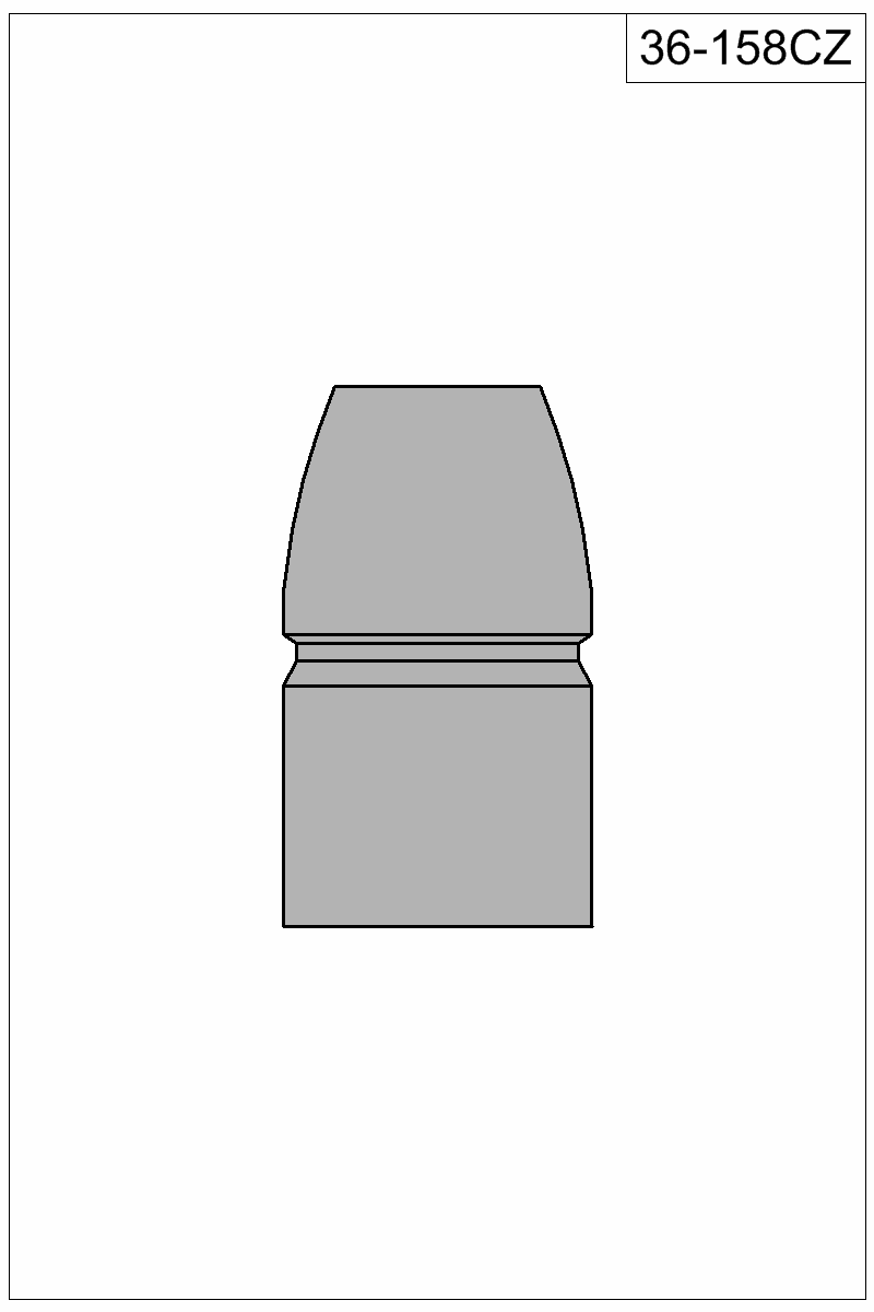 Filled view of bullet 36-158CZ