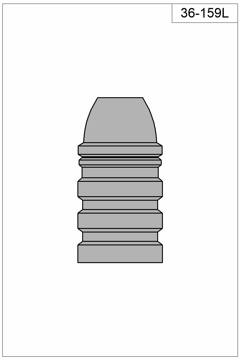 Filled view of bullet 36-159L