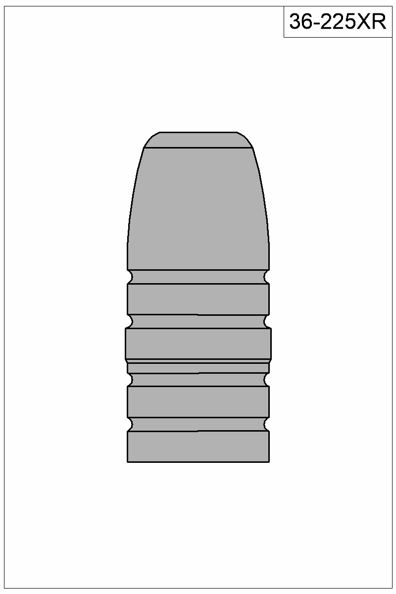 Filled view of bullet 36-225XR