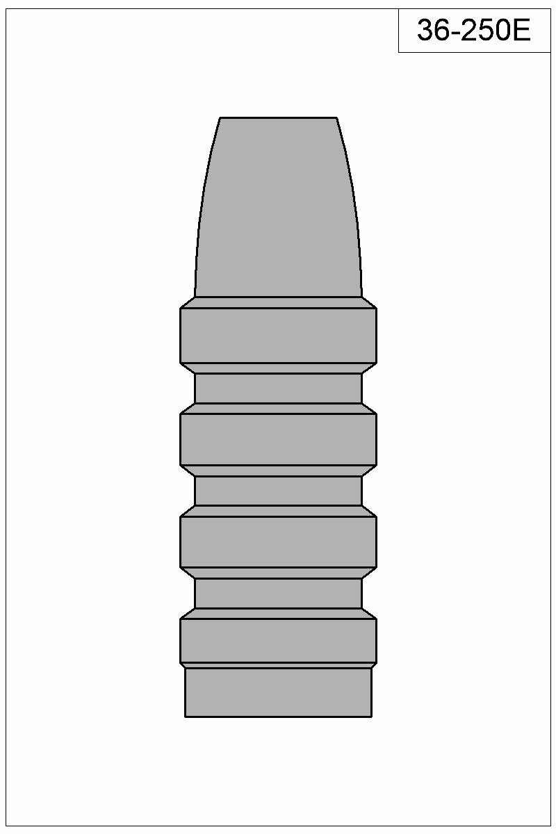 Filled view of bullet 36-250E