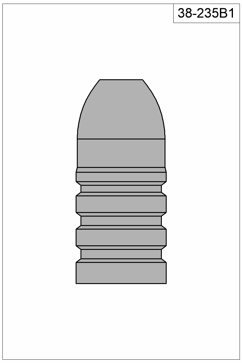 Filled view of bullet 38-235B1