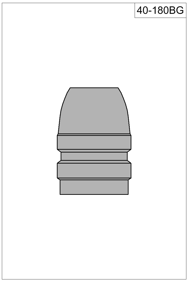 Filled view of bullet 40-180BG