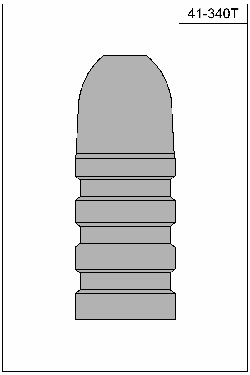 Filled view of bullet 41-340T