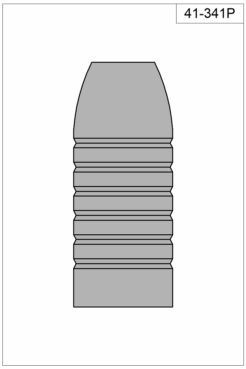 Filled view of bullet 41-341P