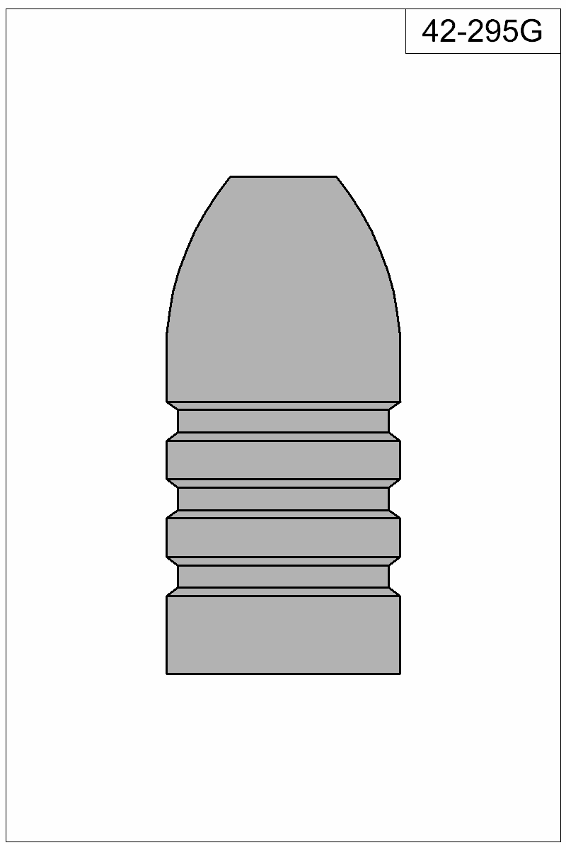Filled view of bullet 42-295G