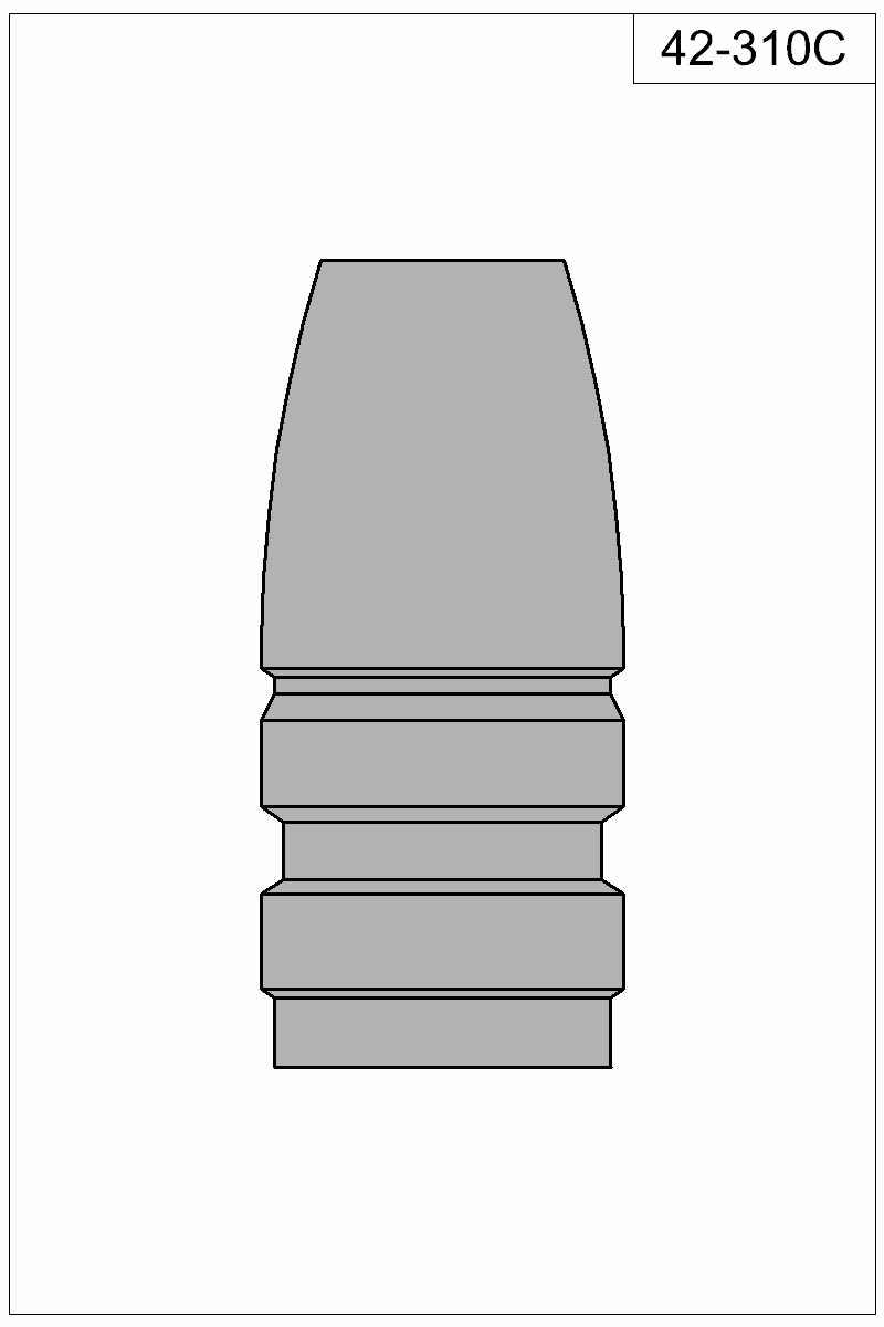 Filled view of bullet 42-310C