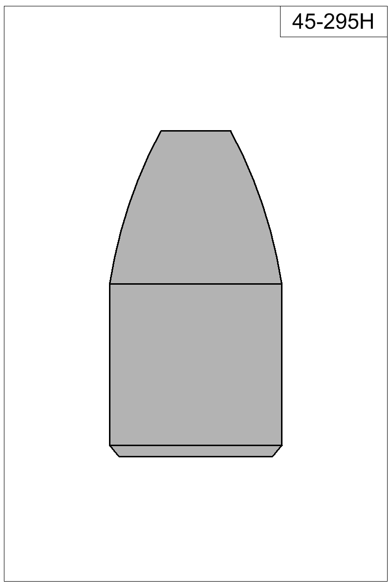 Filled view of bullet 45-295H