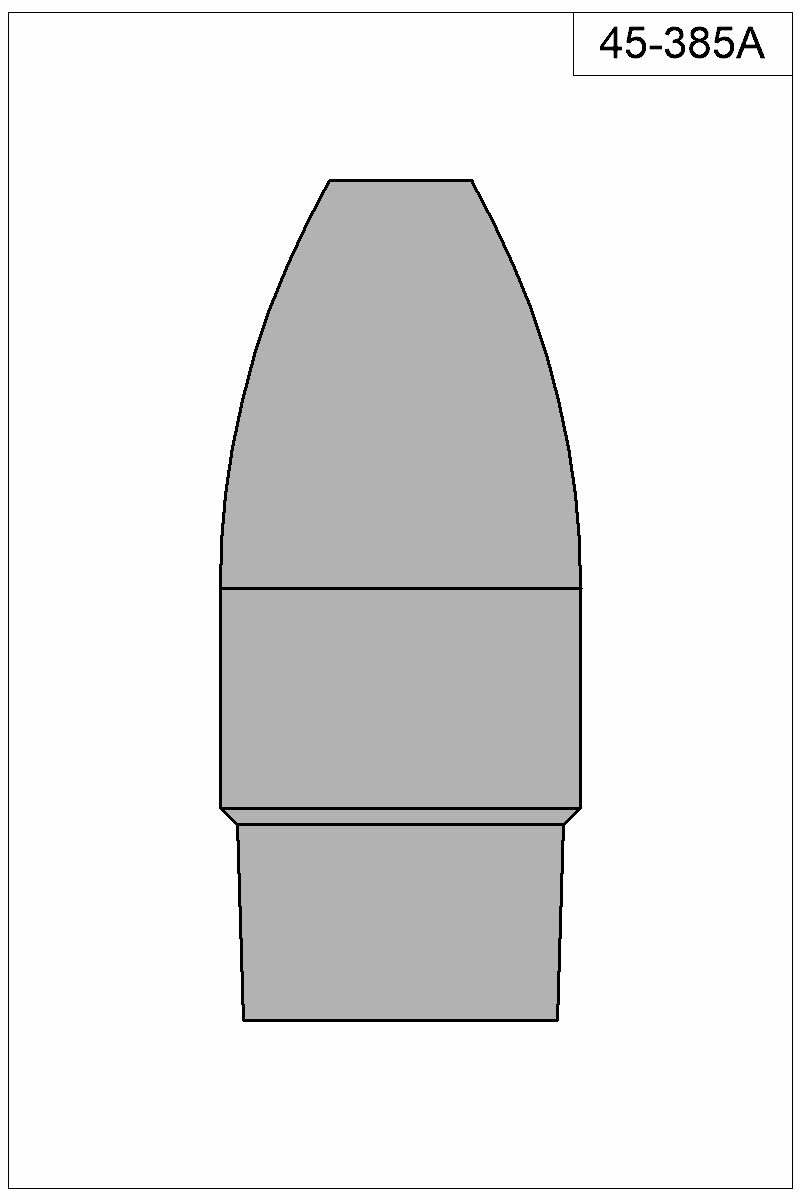Filled view of bullet 45-385A