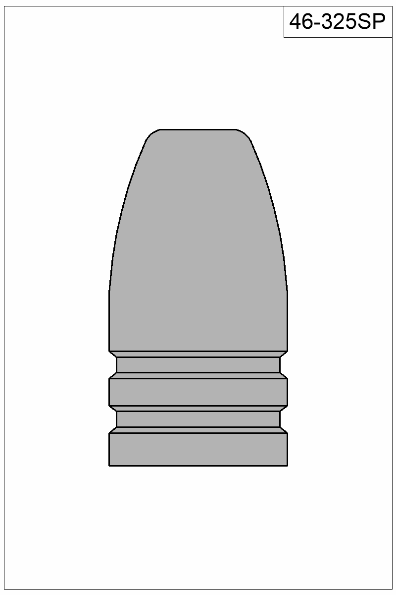 Filled view of bullet 46-325SP