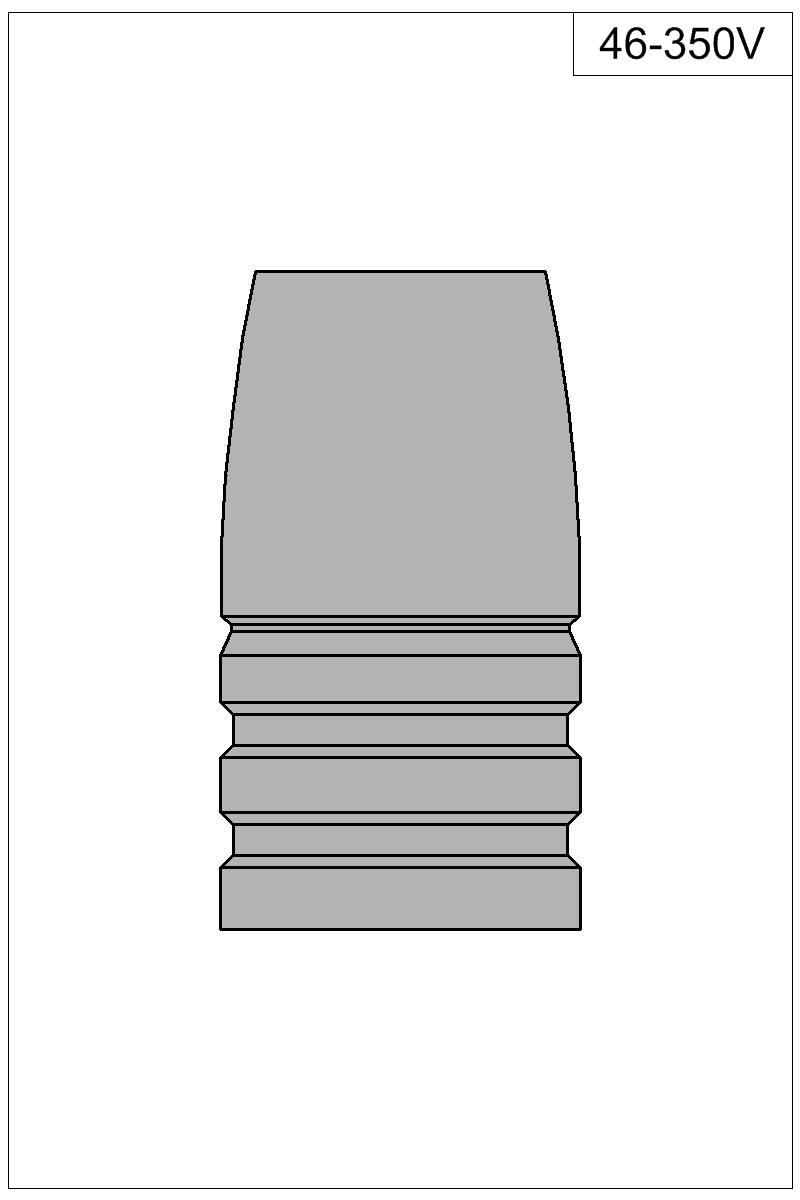 Filled view of bullet 46-350V