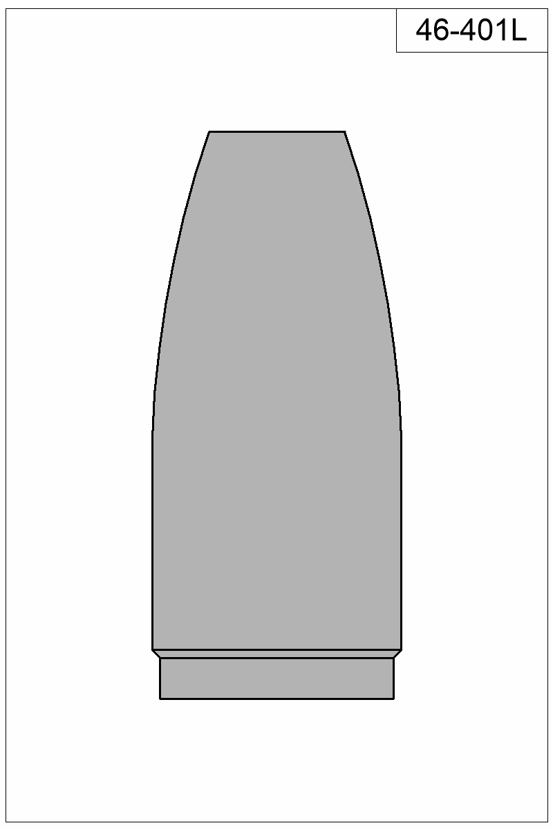 Filled view of bullet 46-401L