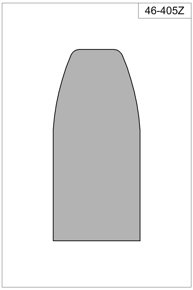 Filled view of bullet 46-405Z