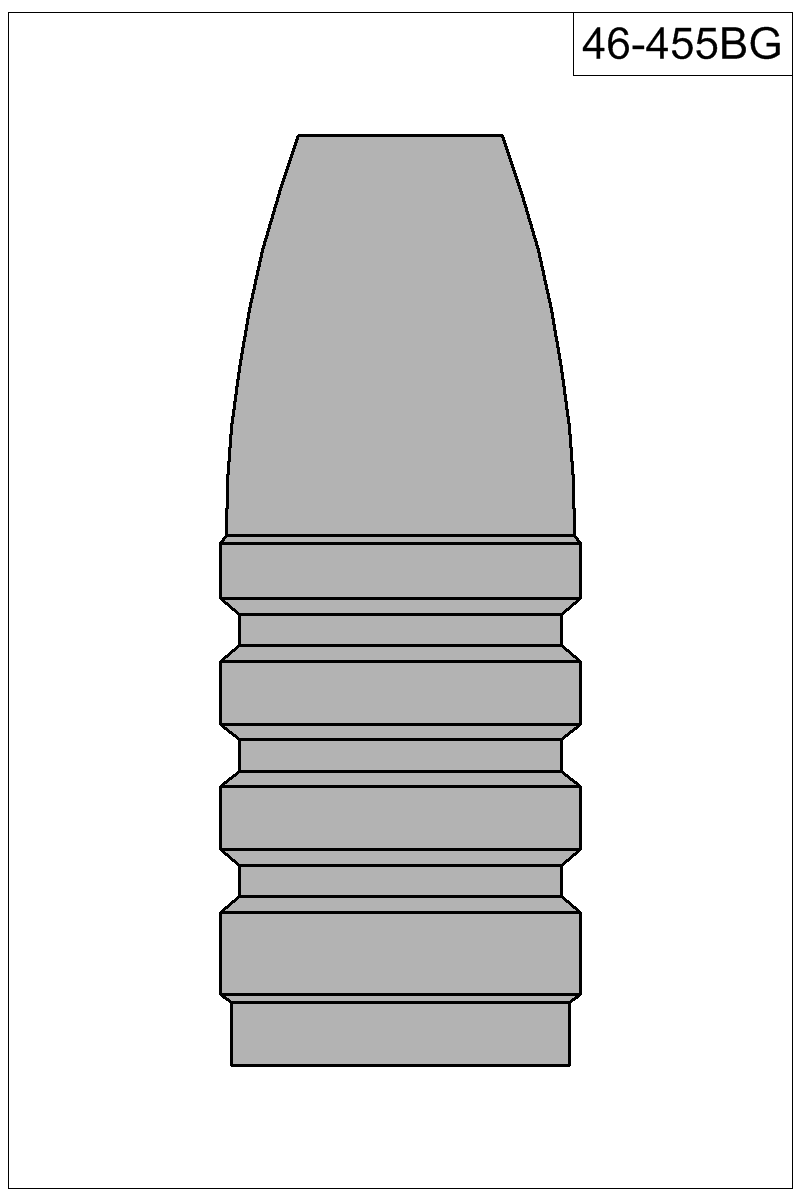 Filled view of bullet 46-455BG