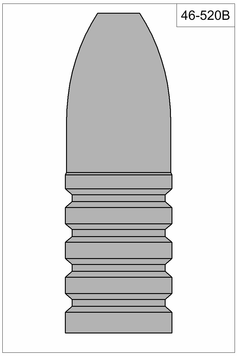 Filled view of bullet 46-520B