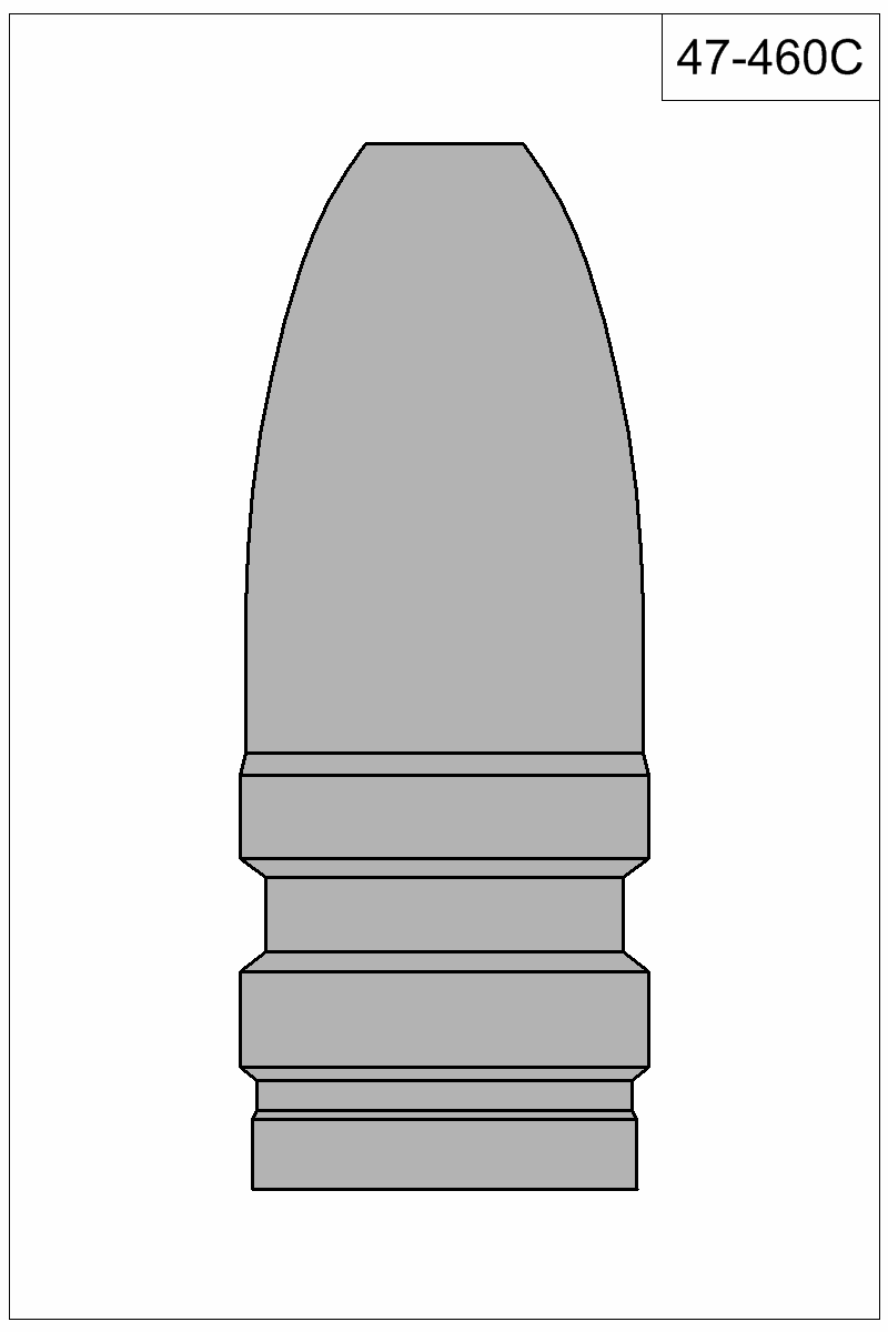 Filled view of bullet 47-460C