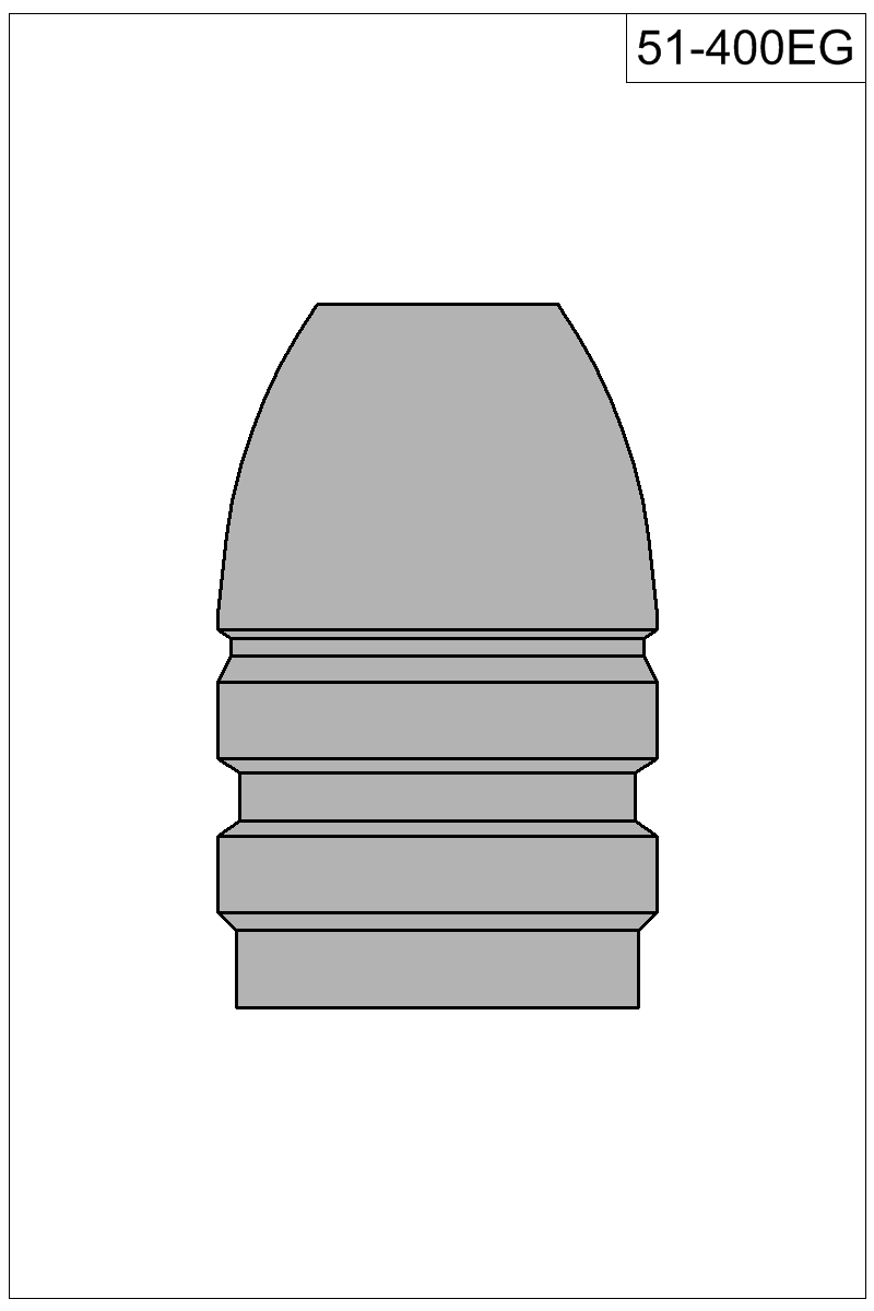 Filled view of bullet 51-400EG