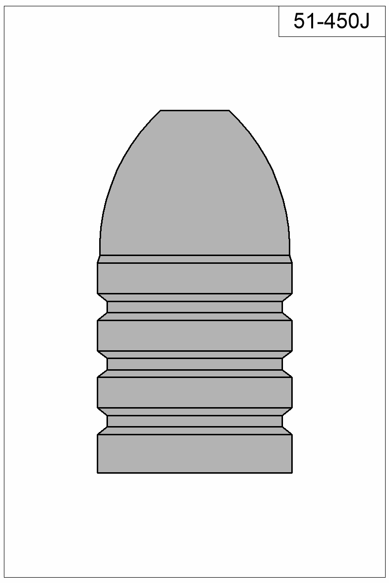 Filled view of bullet 51-450J