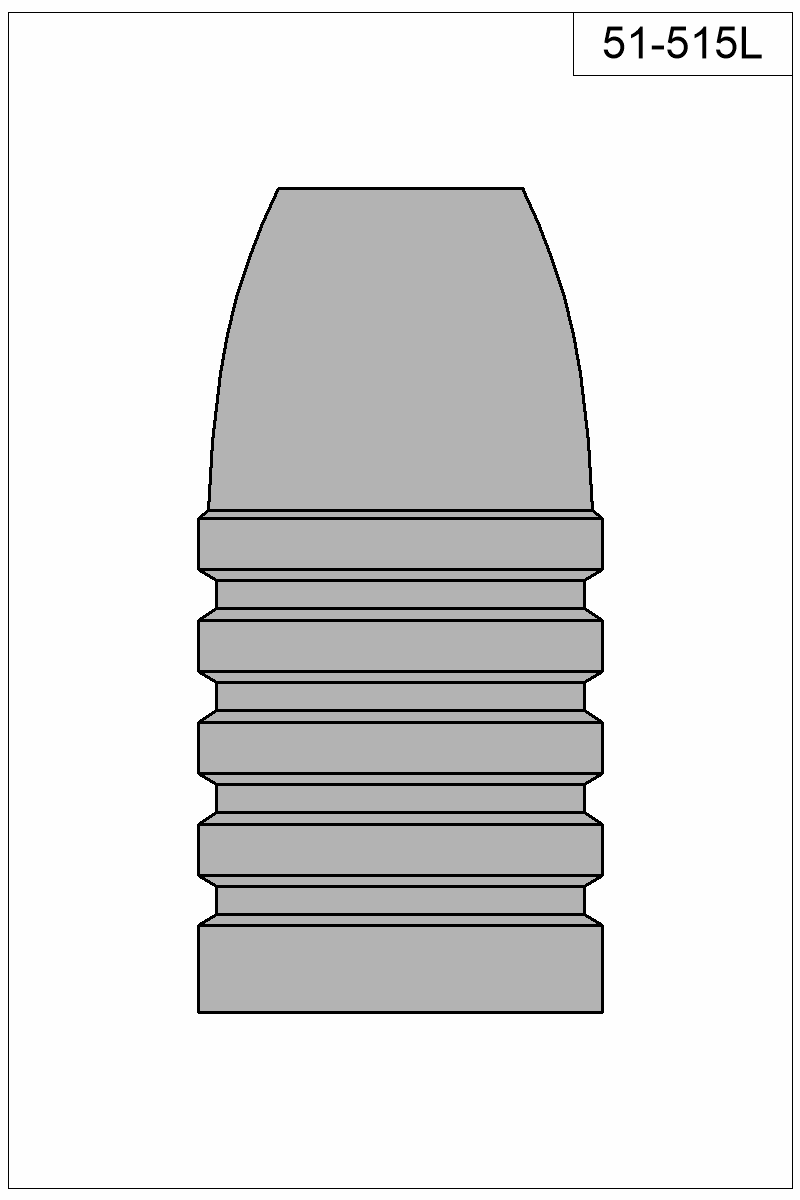 Filled view of bullet 51-515L