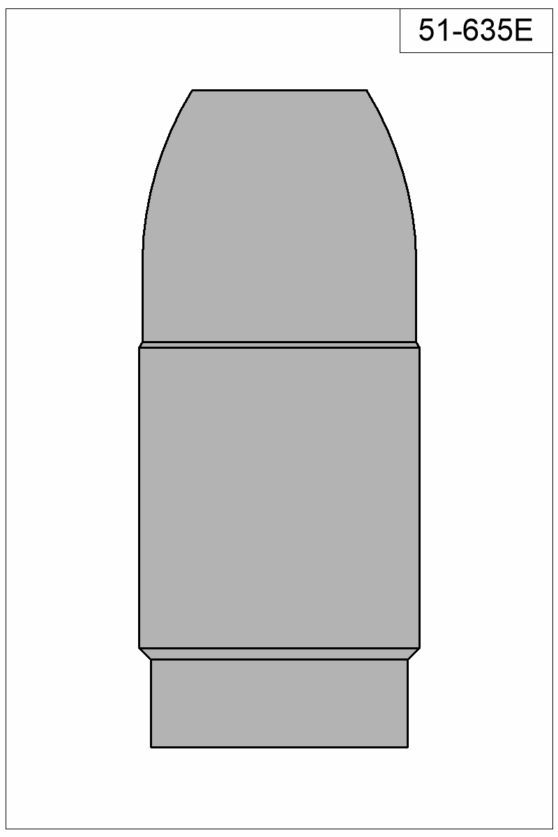 Filled view of bullet 51-635E
