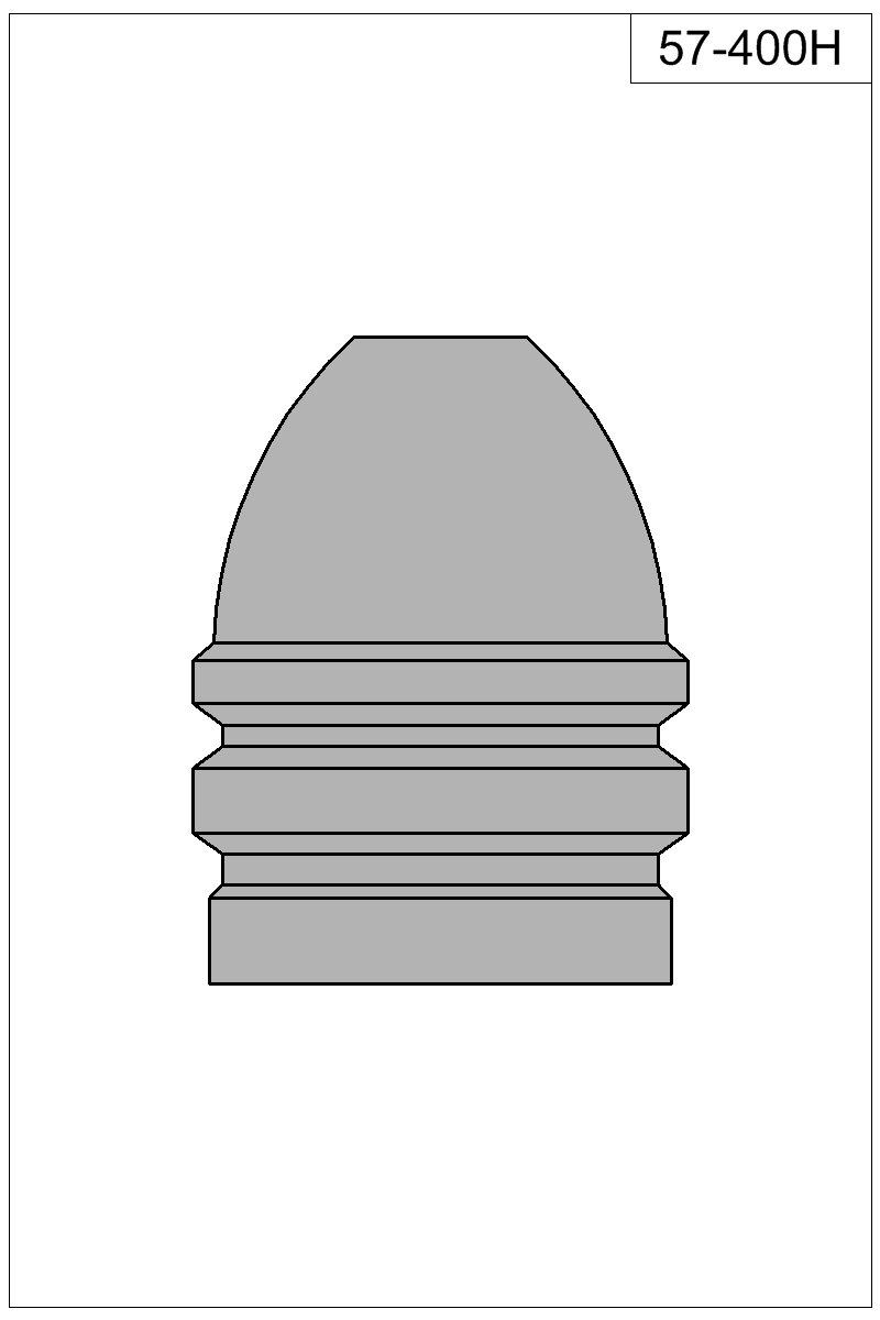 Filled view of bullet 57-400H