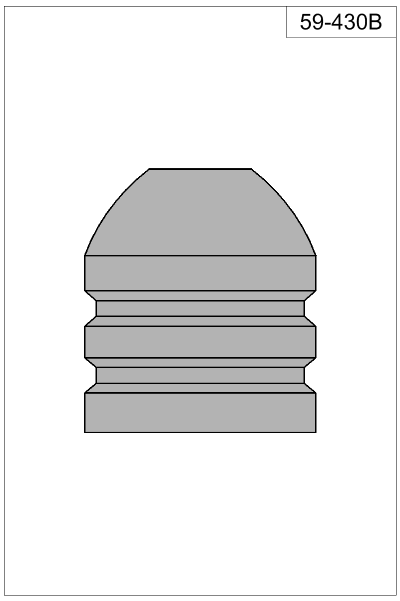 Filled view of bullet 59-430B