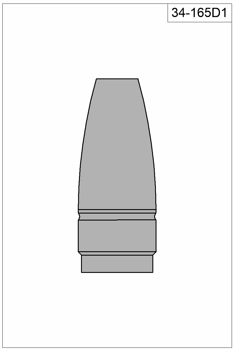 Filled view of bullet 34-165D1