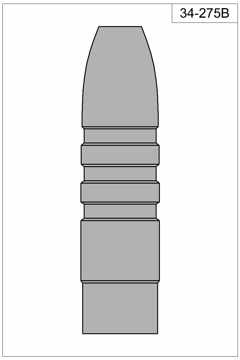 Filled view of bullet 34-275B