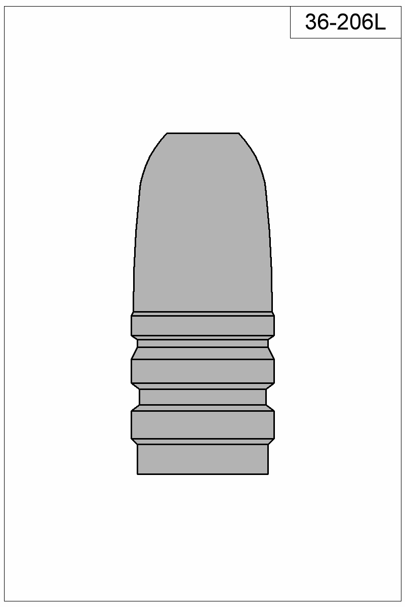 Filled view of bullet 36-206L
