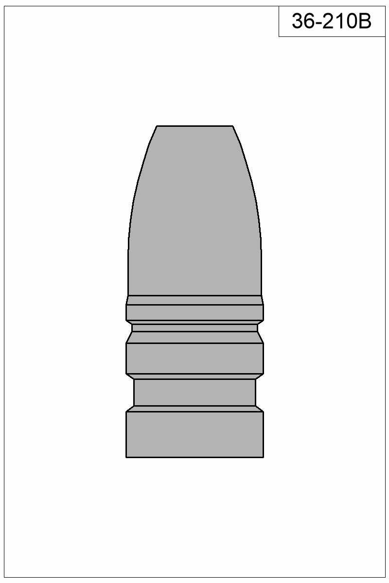 Filled view of bullet 36-210B