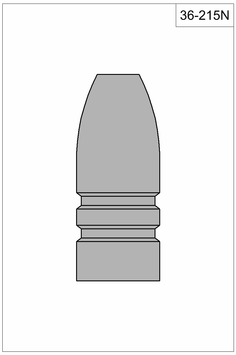 Filled view of bullet 36-215N