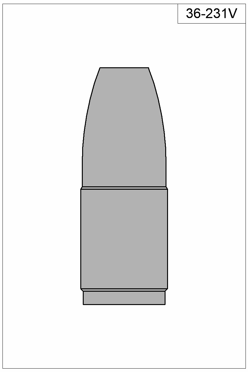 Filled view of bullet 36-231V